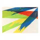 Luceombra by Piero Dorazio, Lithograph in colors on Rives laid paper, sold May 2024
