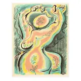 Metamorphosis of a Woman by André Masson, Lithograph in colors, sold May 2024