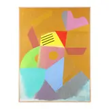 Antibes by Robert C. Postma, Acrylic on canvas, sold May 2024