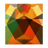 Mystical Amulet by John Hiigli, Transparent oil on canvas, sold May 2024