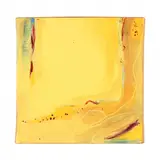 Piccolo Giallo III by Nancy Tuttle May, Oil and mixed media on canvas, sold May 2024