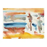 Blind Sun by Mary Abbott, Watercolor on paper, sold May 2024