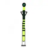 Large Fused Glass Shaman by Laurie Burns, Contemporary, sold May 2024
