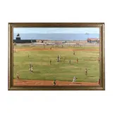 Sports Area by Alejandro Tejeda, Oil on canvas, sold May 2024