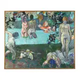 Bathers II by Andrew Martin, Oil on canvas, sold May 2024