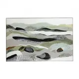 Valley Views by Vesela Baker, Acrylic on wood panel, sold May 2024