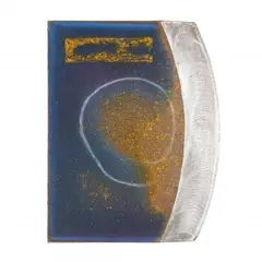 And Can Be Seen by Daniel Douke, Acrylic on shaped canvas, sold May 2024