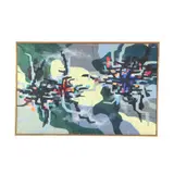 Bas Composition by Roger Selchow, Oil on canvas, sold May 2024