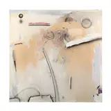 Large Abstract Composition by James Havard, Acrylic and mixed media on canvas, sold May 2024