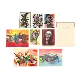 A Collection of Drawings and Sketches by Giuseppe Napoli, (9) works including: a graphite and colored pencil sketch of a nude woman, sold May 2024