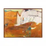 Warm Earth by Emma Ehrenreich, Oil on masonite, sold May 2024