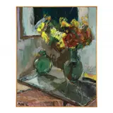 Still Life A by Philip Link, Acrylic on canvas, sold Apr 2024