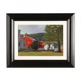 September Platt Farm by Thomas Adkins, Oil on canvas, sold Apr 2024