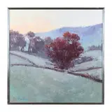 Frosted Pastures by David Williams, Oil on canvas, sold Apr 2024