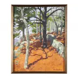 White Rock Pine, Fauquier County, Virginia by David A. Williams, Oil on canvas, sold Apr 2024