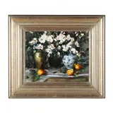 Citrus and Blossoms by Jacqueline Kamin, Oil on canvas, sold Apr 2024