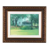 House in Summer by Richard Derwitsch, Oil on masonite, sold Apr 2024