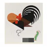 Crawling Tall by Charley Harper, Serigraph in colors, sold Apr 2024