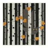 Bark Eyes by Charley Harper, Serigraph in colors on paper, sold Apr 2024