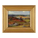 View of Gloucester from the Annisquam River by William Partridge Burpee, Oil on panel, sold Apr 2024