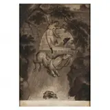after Robert Pollard, Lambert's Leap by Philip Dawe, Mezzotint, sold Apr 2024