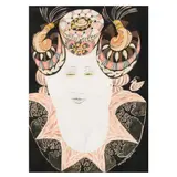 Portrait of a Woman by Marie-Joré Lippine, Watercolor and gouache on paper, sold Apr 2024