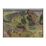 Hraun, Hafnarfirði by Mária Ólafsdóttir, Oil on canvas, sold Apr 2024
