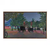 Entrance to Bakken and Dyreharen by Alfred Jensen, Oil on canvas (lined), sold Apr 2024