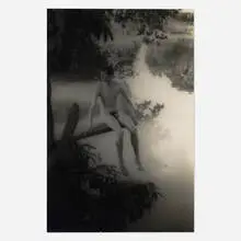 Unknown Model at Stoneblossom by George Platt Lynes, gelatin silver print, sold Aug 2026