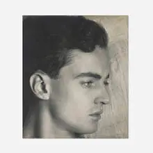 Early Self-Portrait by George Platt Lynes, gelatin silver print, sold Aug 2026