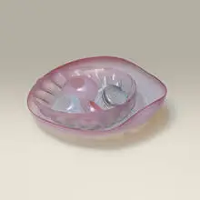 Seaform Set by Dale Chihuly, 1981, hand-blown glass, sold Jul 2026