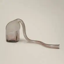 Early vessel by Dale Chihuly, c. 1966, hand-blown glass, sold Jul 2026