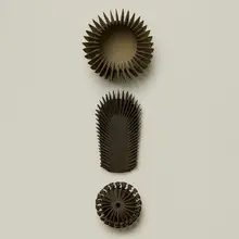 Collection of three works by Ursula Morley Price, c. 2005-2007, glazed stoneware, sold Jul 2026