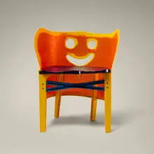 Crosby child's chair by Gaetano Pesce, c. 1998, resin, sold Jul 2026