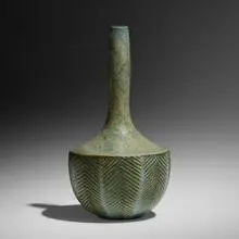 Vase from the collection of Robert Mapplethorpe by Axel Salto, 1960, glazed stoneware, sold Oct 2022
