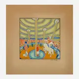 Circus by Ilonka Karasz, gouache, sold Oct 2022