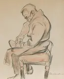 Schuhmacher by Sebastian Oesch, charcoal, sold Jun 2018