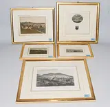Heiden / Herisau / Trogen und Urnäsch by Appenzell Ausserrhoden, aquatint, sold Jun 2018