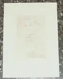 Knabenbildnis by Karl Geiser, etching, offered Jun 2018
