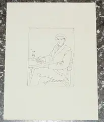 Henry Lavigne by Karl Geiser, etching, sold Jun 2018