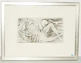 Weiblicher Akt by Hans Schilter, 1972, aquatint, offered Jun 2018