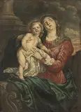 Kopie des 18 by Anthony van Dyck, oil on copper, offered Mar 2018