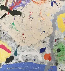 Age of Miracles by John Seery, 1974, acrylic, sold Mar 2018