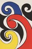 Spiralen by Alexander Calder, color lithograph, sold Mar 2018