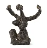 Sitzender Akt by Dietrich Klinge, bronze, sold Mar 2018
