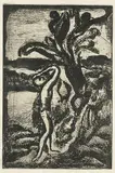 Frontispice aus: "Réincarnations du Père Ubu by Georges Rouault, 1928, etching, sold Mar 2018