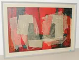 Jour de fête, abstrakte Komposition by Frankreich, 2.Hälfte 20. Jh., mixed media, offered Mar 2018