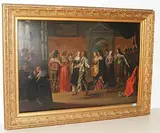 in der Art Elegante Gesellschaft in einem Interieur by Anthonie Palamedesz., oil on panel, sold Mar 2018