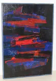 Abstrakte Komposition by Pierre Terbois, 1960, acrylic, sold Mar 2018