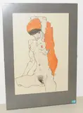 Mappe: "Egon Schiel Handzeichnungen by Egon Schiele, 1920, drawing, sold Mar 2018